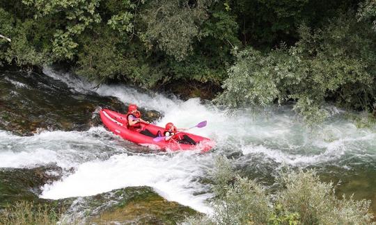 Excursiones de rafting en el río Cetina