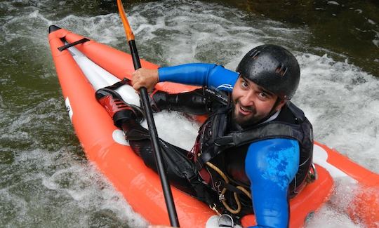 Inflatable Kayak Trips & Courses in the Aude River Gorges