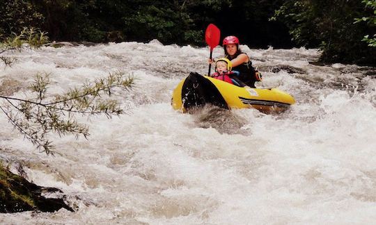 Inflatable Kayak Trips & Courses in the Aude River Gorges