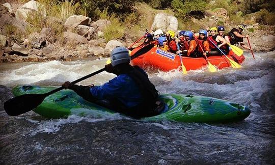 Extreme Kayak Rafting Lessons with Professional Instructor in San José De Maipo, Chile