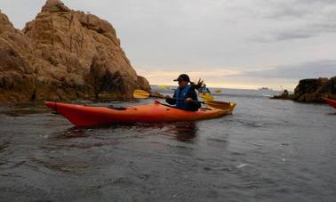 Aluguel de caiaque individual em Sant Feliu de Guíxols