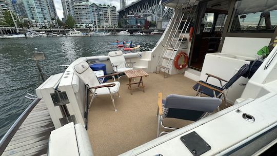 42’ Custom Yacht in Downtown Vancouver