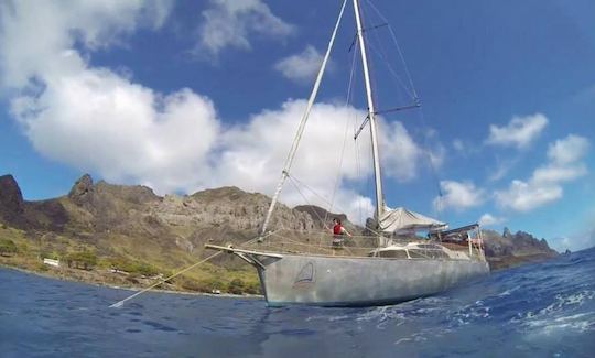 Charter Plankton, a Thierry Stump 42´, in Ilhabela