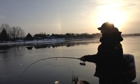 Paseos de pesca de lubina en Brainerd, Minnesota