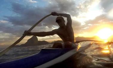 Icarahy Canoa Hawaiana Wa'a kaukahi en Niterói