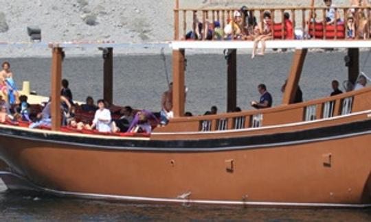 Croisière d'une journée en boutre à Musandam Khasab avec déjeuner et observation des dauphins