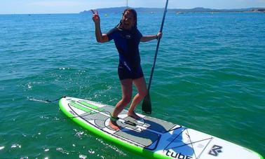 Location et cours de paddleboard à Malgrat de Mar, Espagne