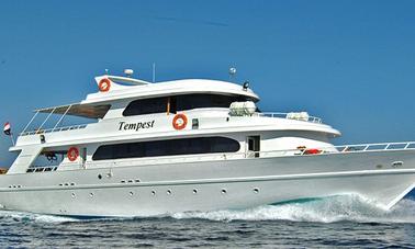 Luxury Yacht ''Tempest'' In Egypt