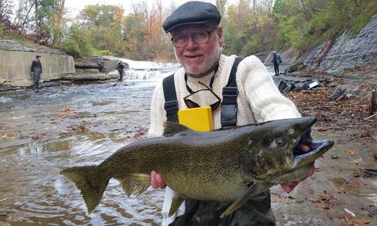 Drift Boat Fishing Guide Trips on the Salmon River