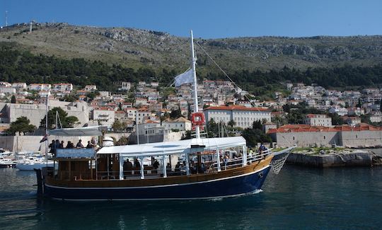 Passenger Boat Vedrana, rental/tours in Dubrovnik