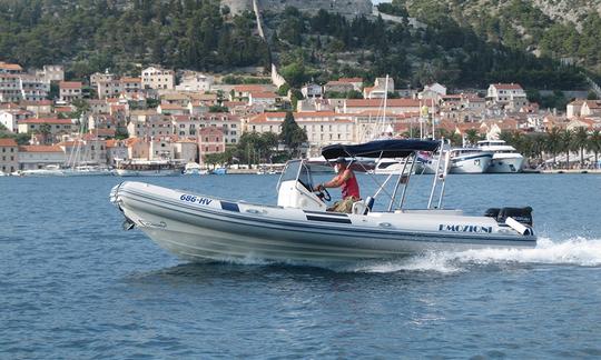 Visite des grottes bleues et vertes au départ de Hvar