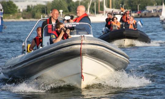 RIB (12 personnes) à Rohuneeme et dans la baie de Tallinn