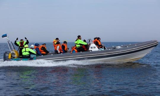 RIB (12 personnes) à Rohuneeme et dans la baie de Tallinn