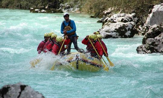 Rafting em Čezsoča, Eslovênia