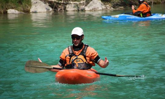 Kayak à Čezsoča, Slovénie