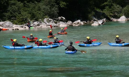 Caiaque em Soča