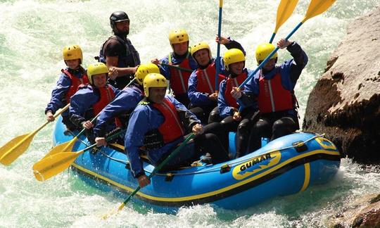 Long rafting à Bovec