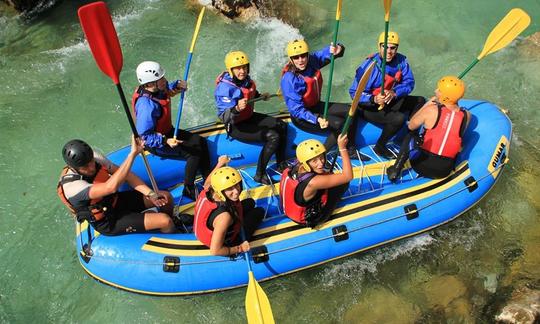 Long rafting à Bovec