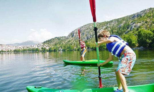 Unsinkable Canoe Rental in Kastoria, Greece