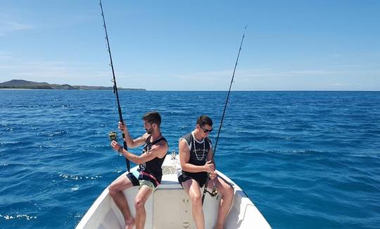 Carta de pesca nas Ilhas Yasawa