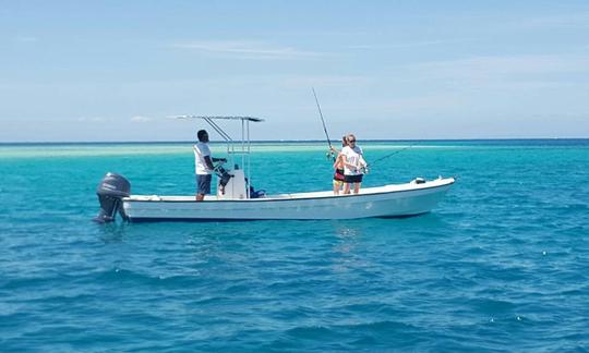 Carta de pesca nas Ilhas Yasawa