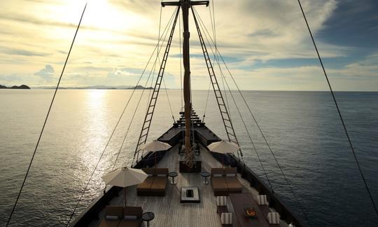 Luxurious Phinisi Yacht for Charter in Indonesia