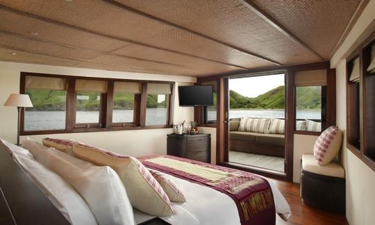 Luxurious Phinisi Yacht for Charter in Indonesia