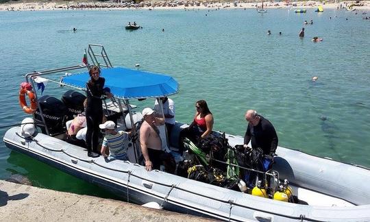 Excursión de buceo en barco y cursos PADI en Sozopol