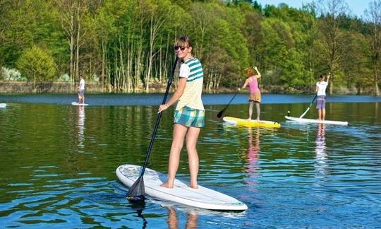 Excursão de stand-up paddle boarding em Liubliana