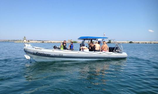 Excursión de buceo en barco y cursos PADI en Sozopol