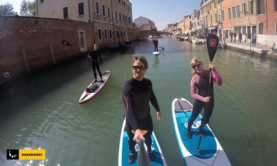 Excursão de stand-up paddle boarding em Liubliana