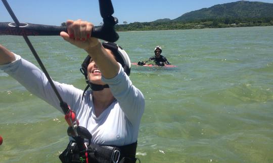 Kiteboarding en Florianópolis