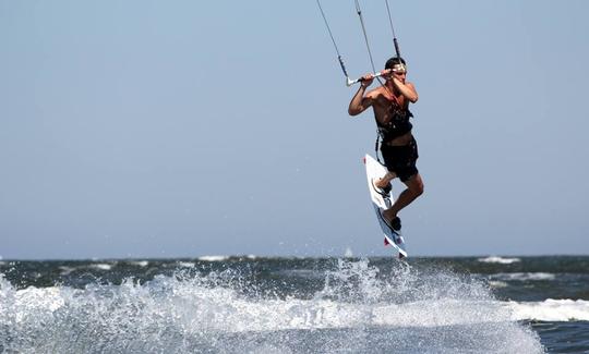 Kiteboarding en Florianópolis