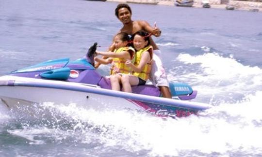 Excursion passionnante en jet ski à Bali, en Indonésie