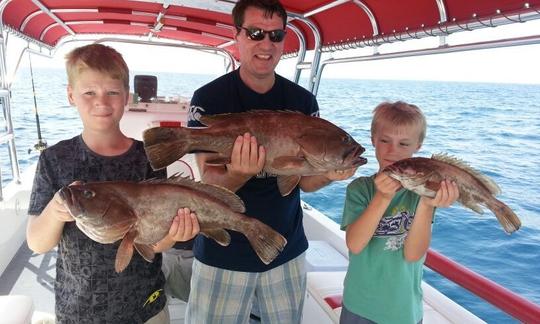 Charter de pesca «Sansool 2" de 34 pies en Muscat