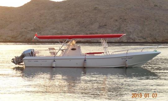 Charter de pesca «Sansool 2" de 34 pies en Muscat