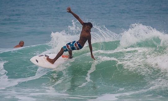 Surfing Lessons in Tambon Choeng Thale