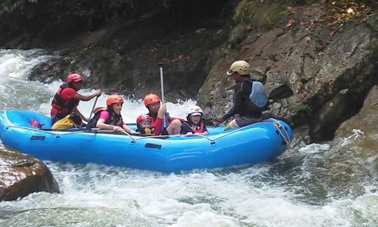 White Water Rafting Trips in Slim River, Perak