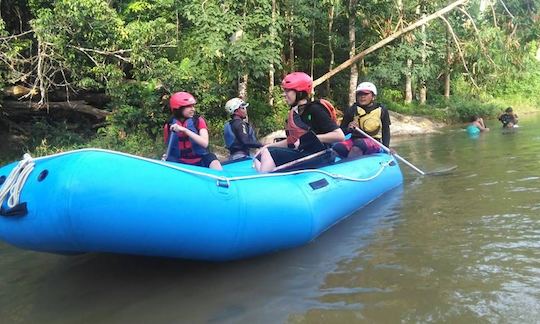 White Water Rafting Trips in Slim River, Perak