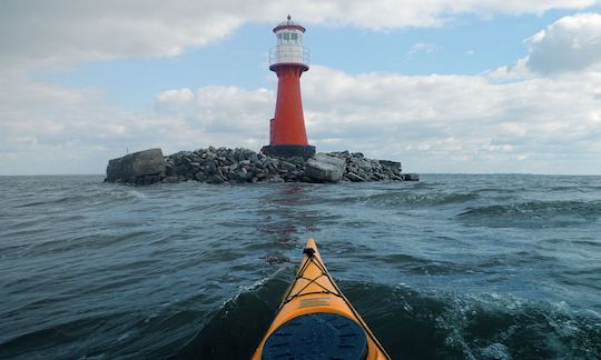 Lighthouse near Pervalka.