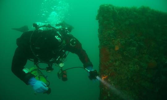 Buceo en barco RIB en Rovinj - Croacia