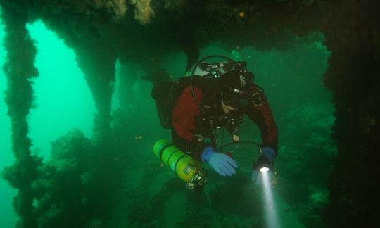 Buceo en barco RIB en Rovinj - Croacia