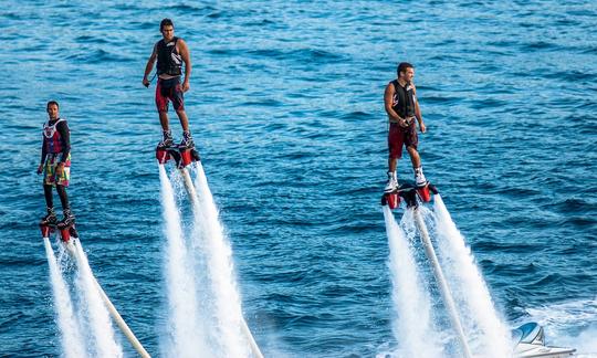 Flyboarding in Charlottetown, Canada