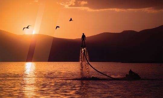 Flyboarding in Charlottetown, Canada