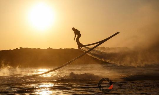 Flyboarding in Charlottetown, Canada