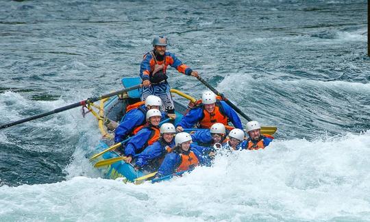 Aventura de rafting em Thompson-Nicola A