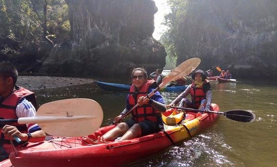 Excursions incroyables en kayak double à Tambon Pak Nam, Thaïlande