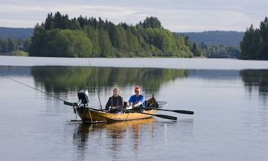 Fishing Trip By Boat In Rovaniemi