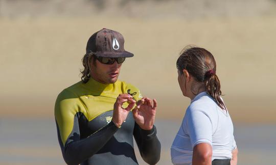 Aulas de surf em Seignosse, França