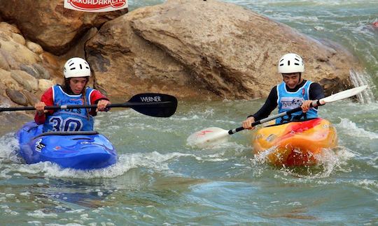 Exciting Single Kayak Adventure in Murillo de Gállego, Spain